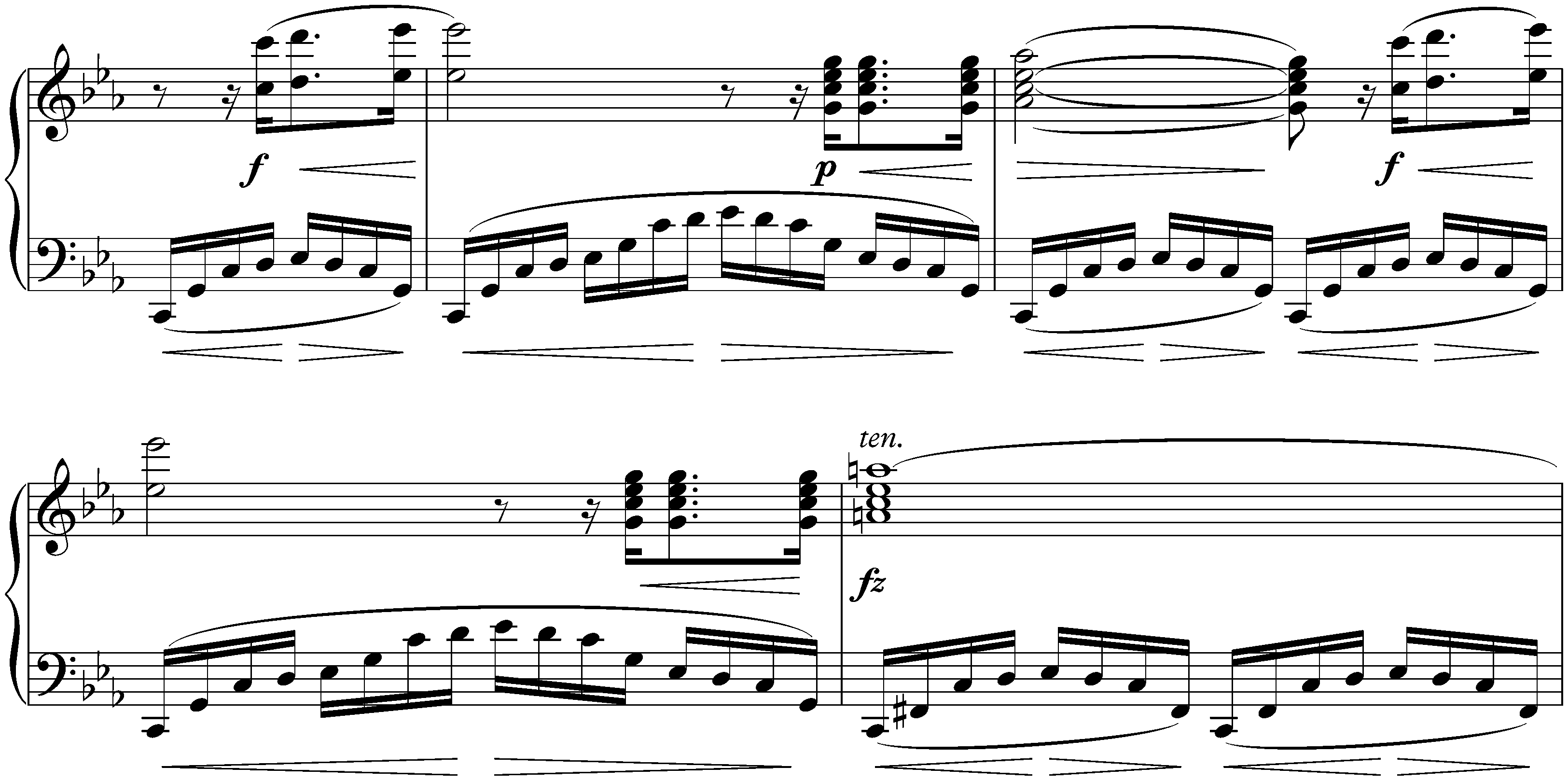 Twelve Études, op. 10; 12. C minor