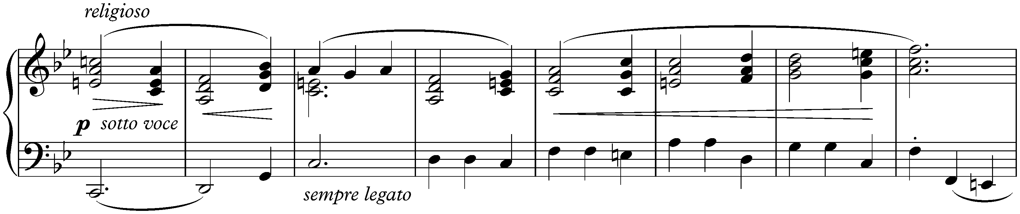 Three Nocturnes, op. 15; 3. G minor
