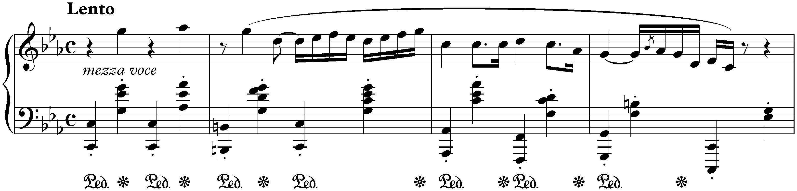 Two Nocturnes, op. 48; 1. C minor