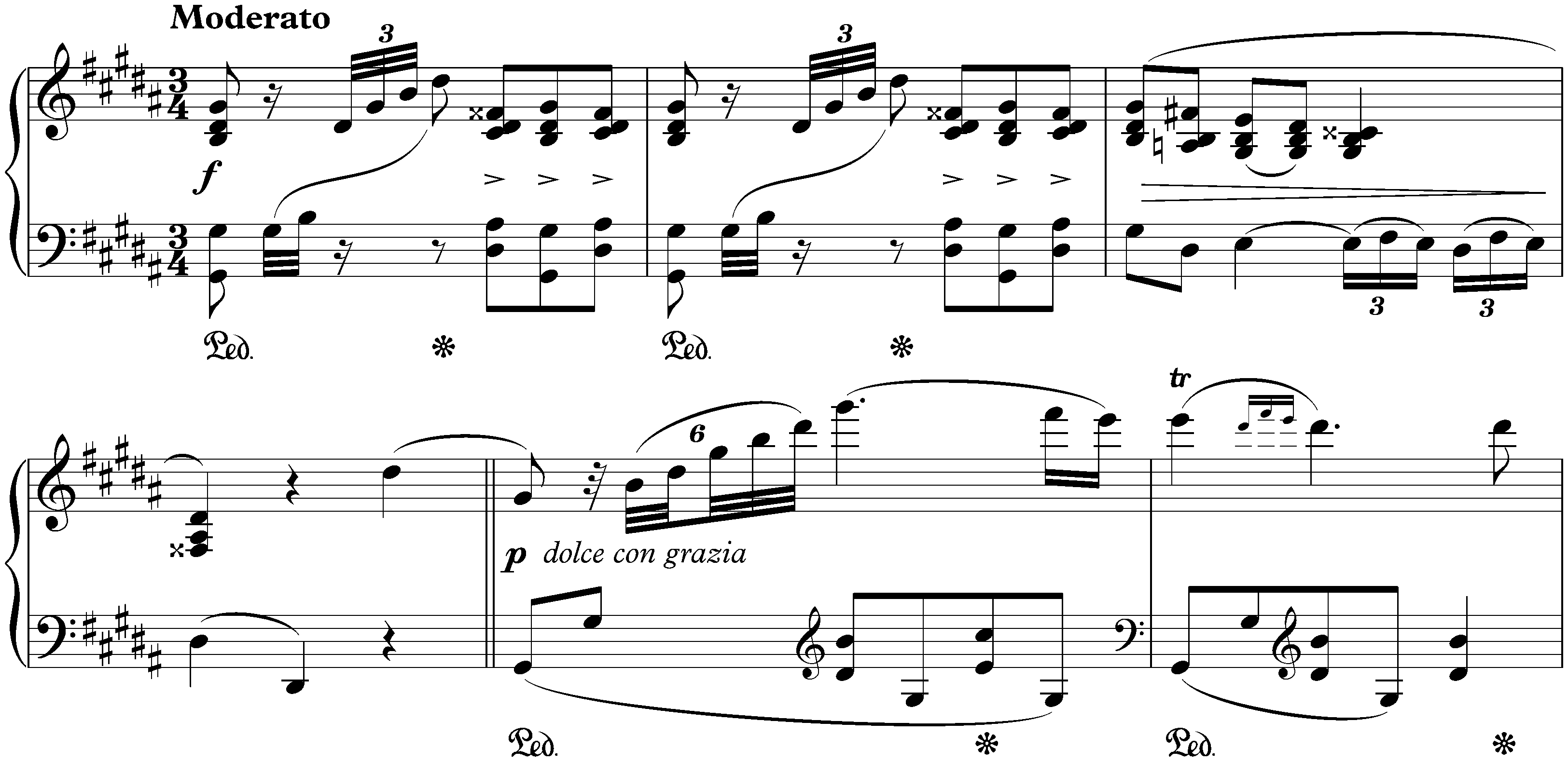 Polonaise in G-sharp minor, KK IVa/3