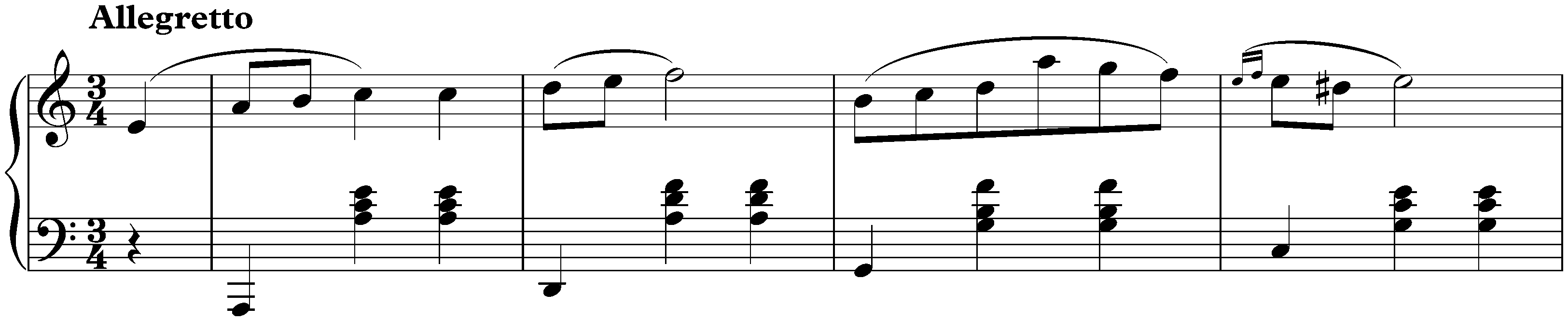 Valse in A minor, KK IVb/11