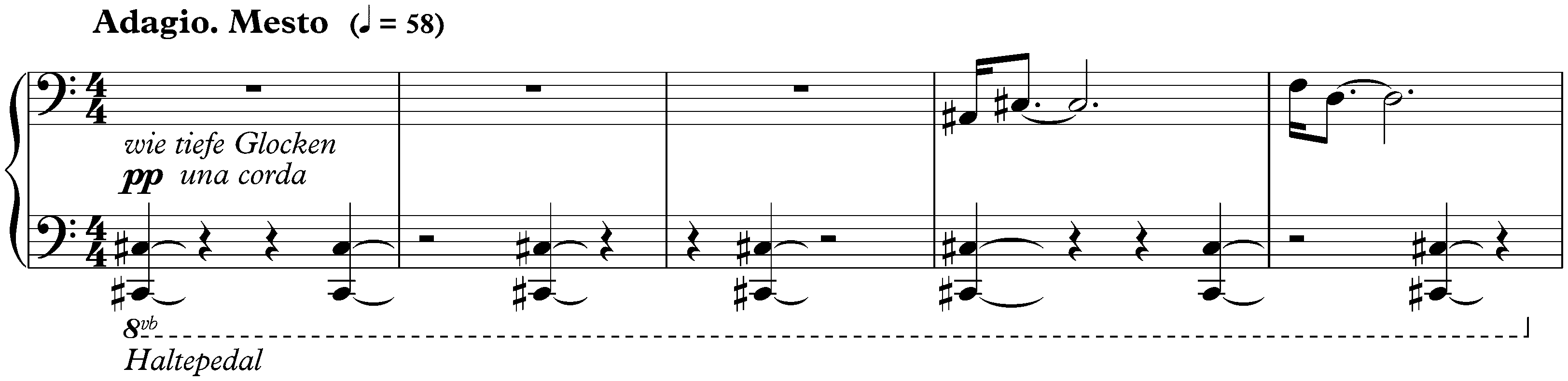 Musica ricercata; 9. Béla Bartók in memoriam
