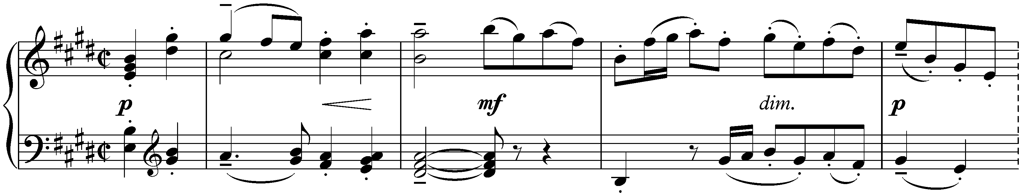 Prélude, Gavotte and Gigue from the Violin Partita in E major (Johann Sebastian Bach); 2. Gavotte