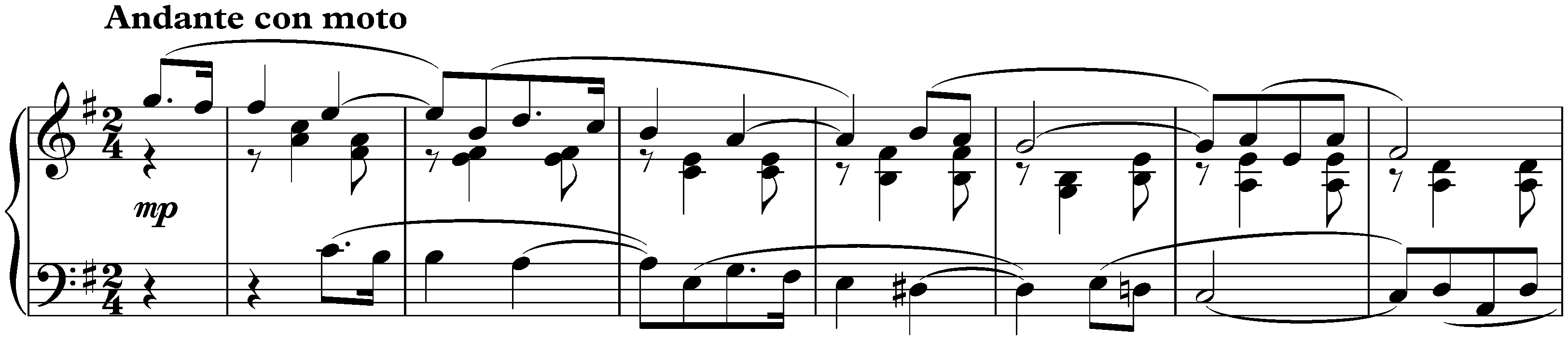 Canon in E minor