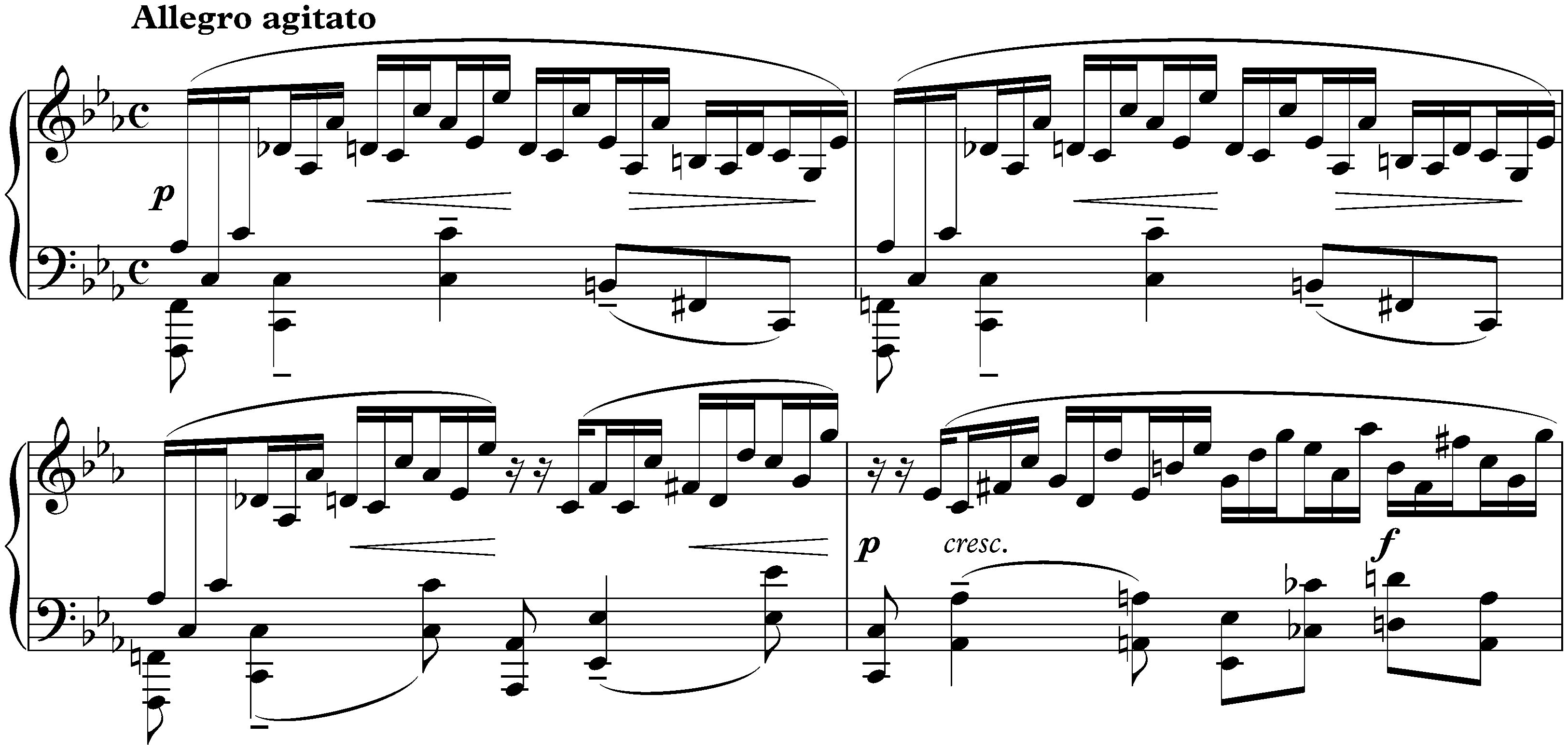 Études-tableaux, op. 39; 1. C minor