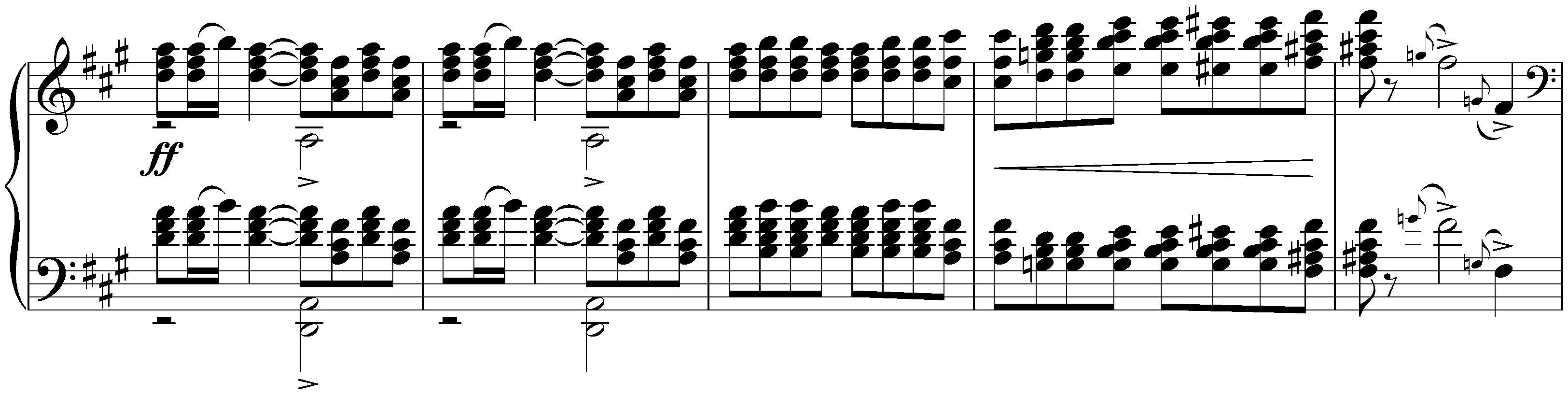 Morceaux de fantaisie, op. 3; 4. Polichinelle in F-sharp minor
