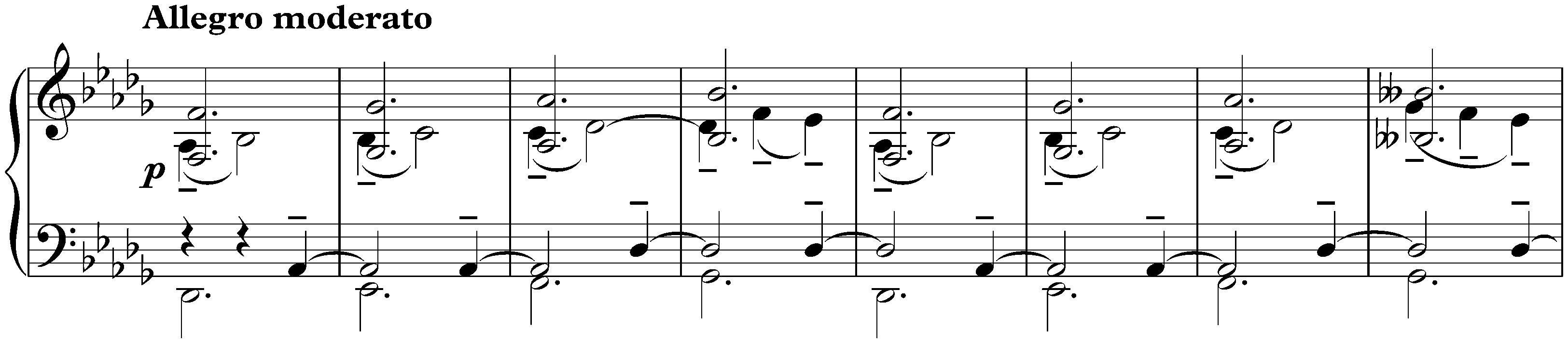 Morceaux de salon, op. 10; 2. Valse in A major