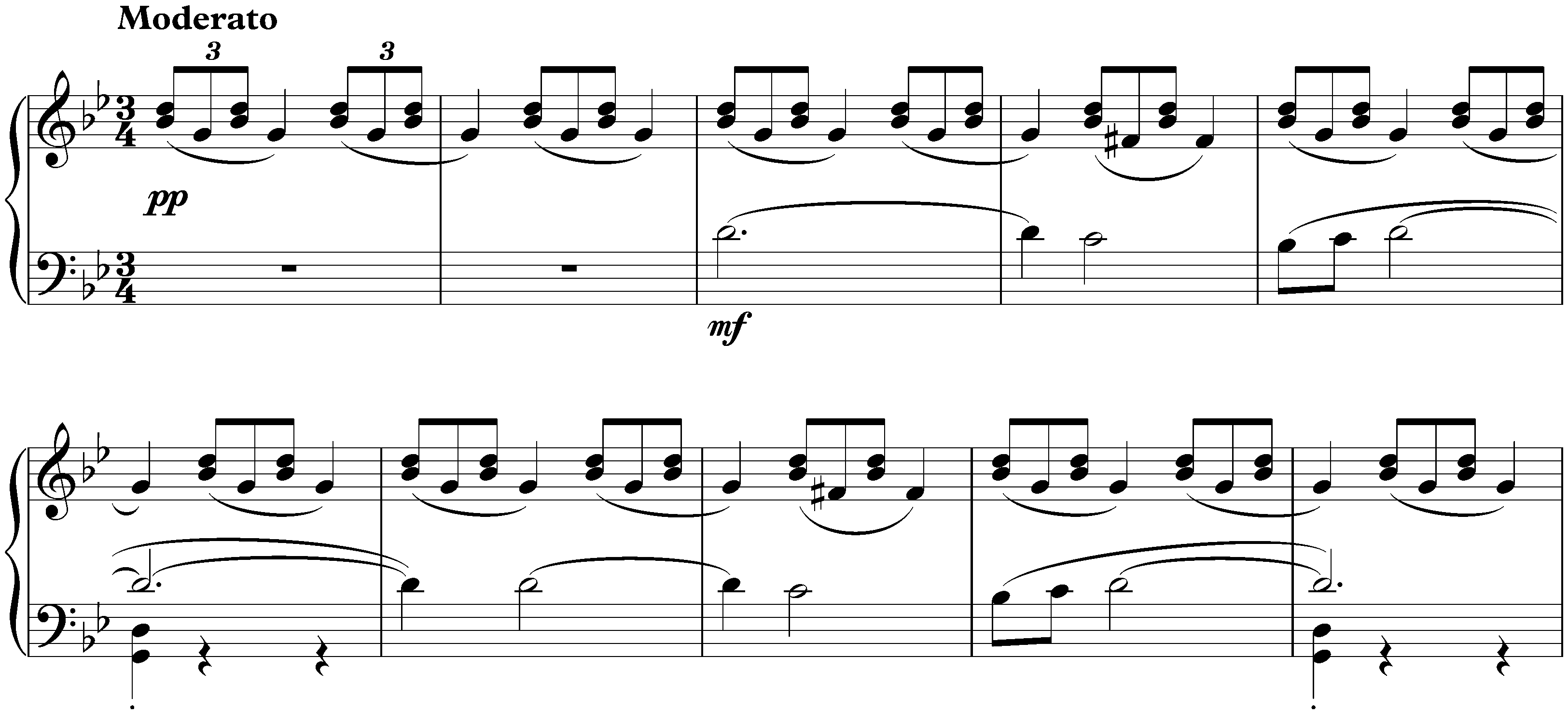Morceaux de salon, op. 10; 3. Barcarolle in G minor