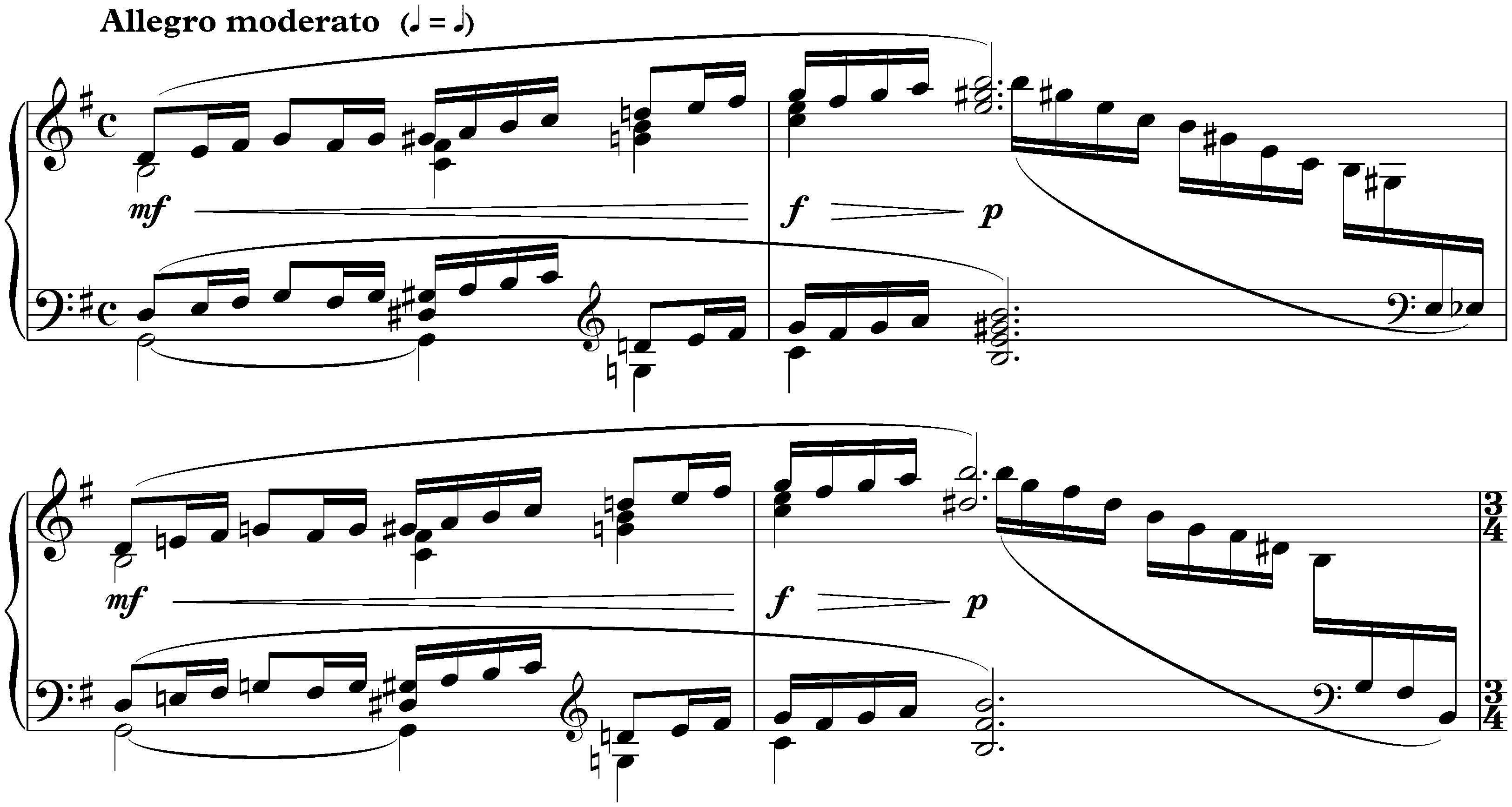 Morceaux de salon, op. 10; 4. Mélodie in E minor