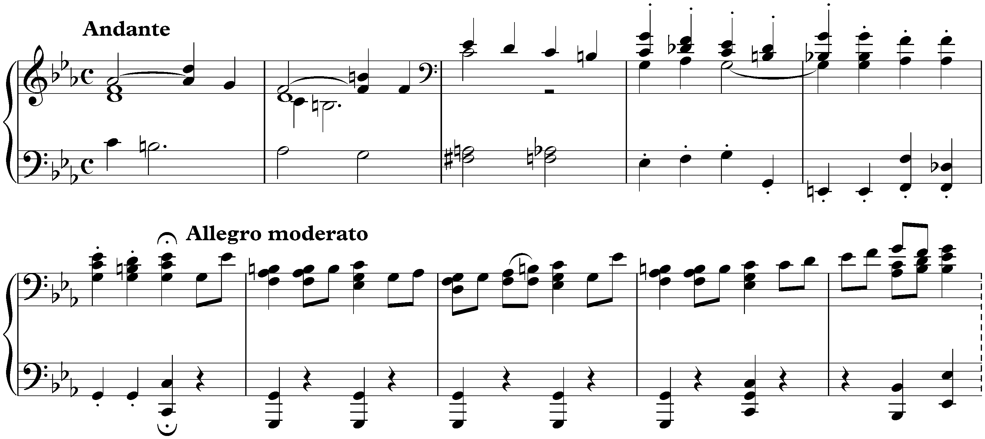 Three Nocturnes; 3. C minor