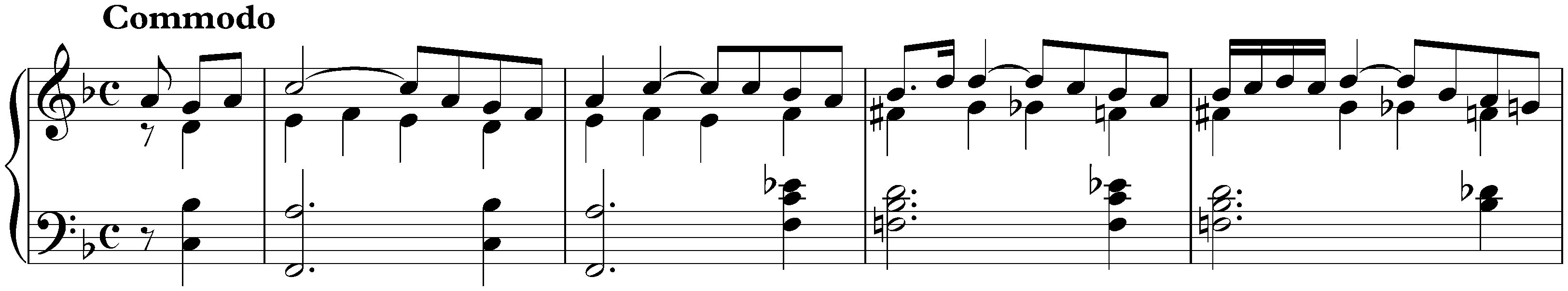 Prélude in F major