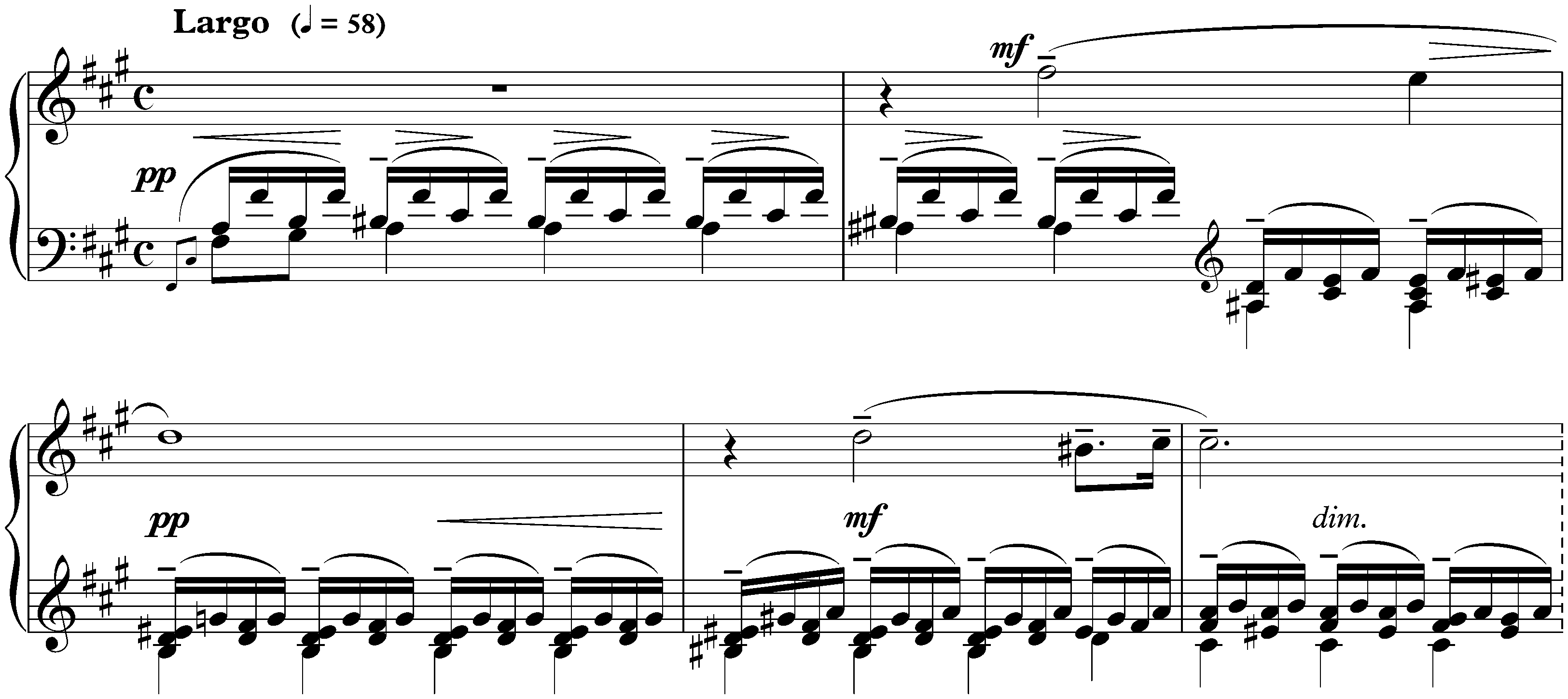 Préludes, op. 23; 1. F-sharp minor