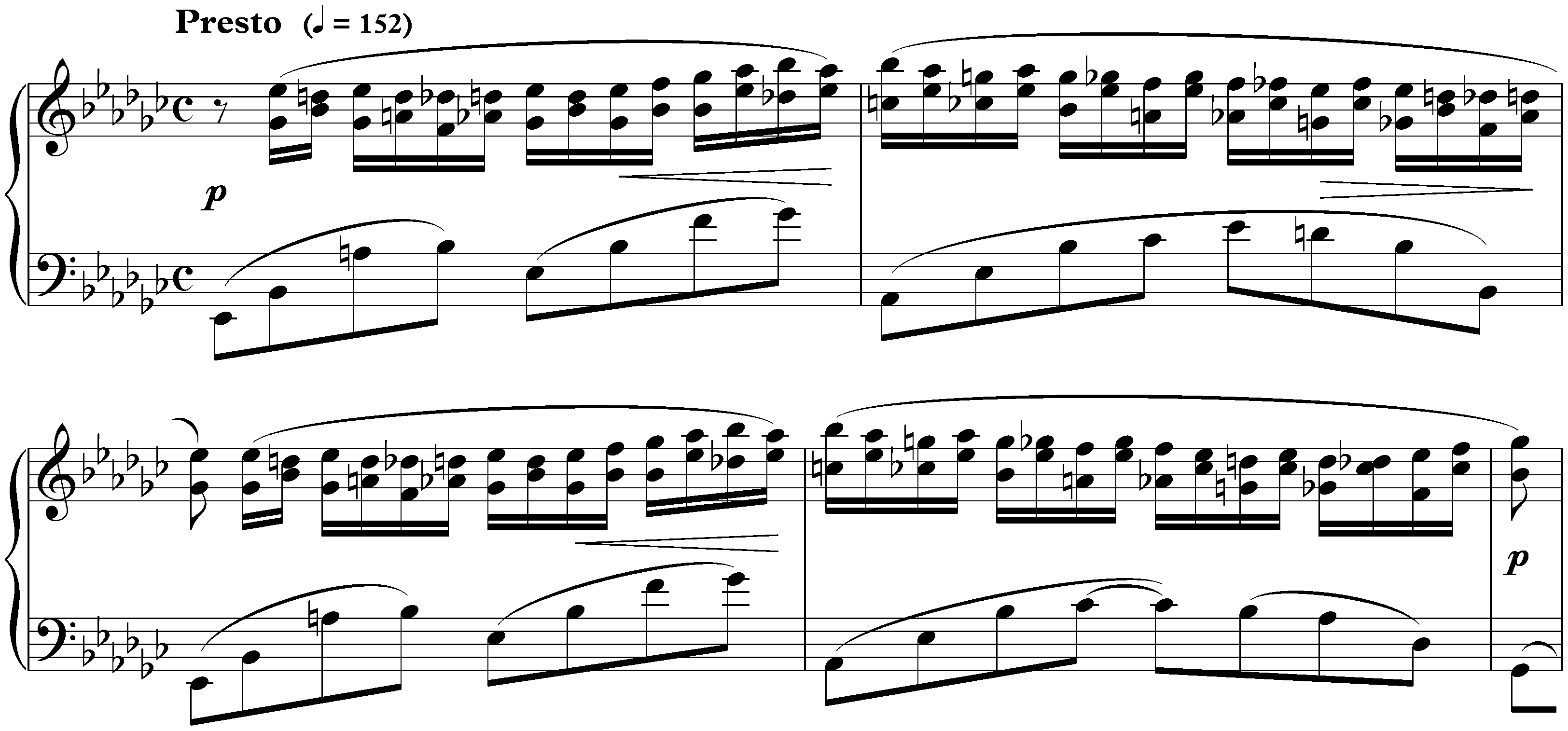 Préludes, op. 23; 9. E-flat minor