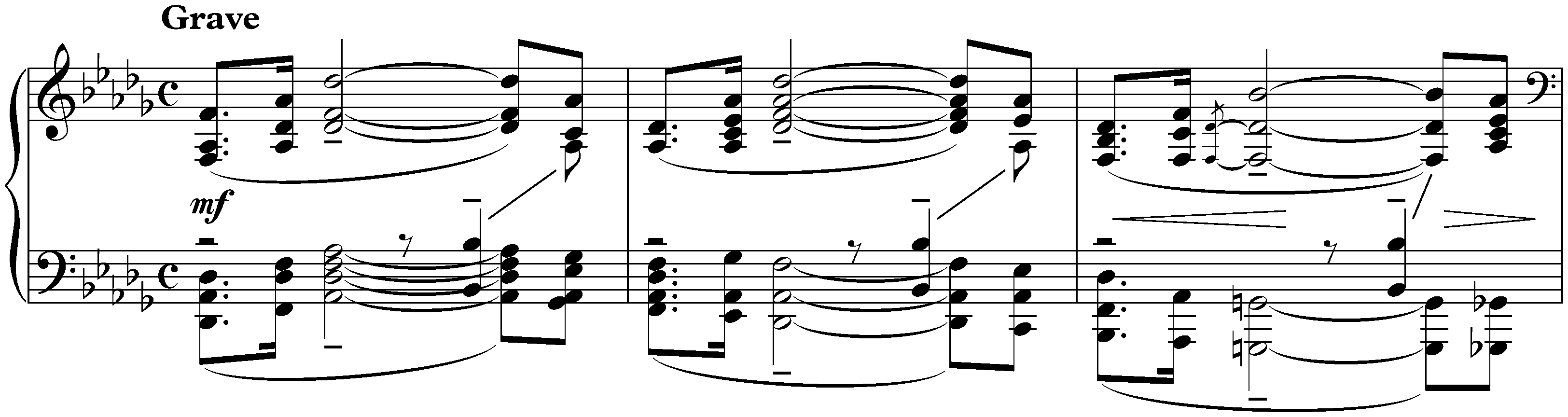 Préludes, op. 32; 13. D-flat major
