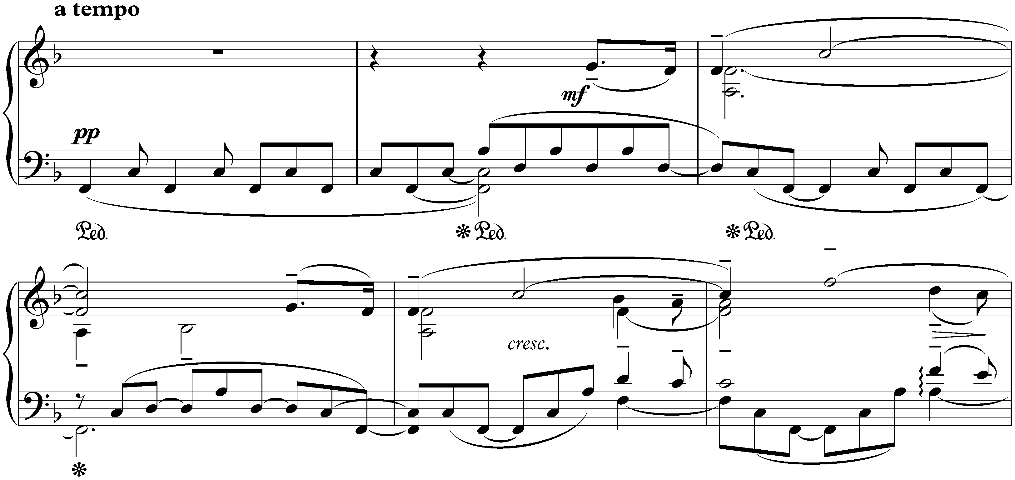 Sonata no. 1 in D minor, op. 28; 2. Lento