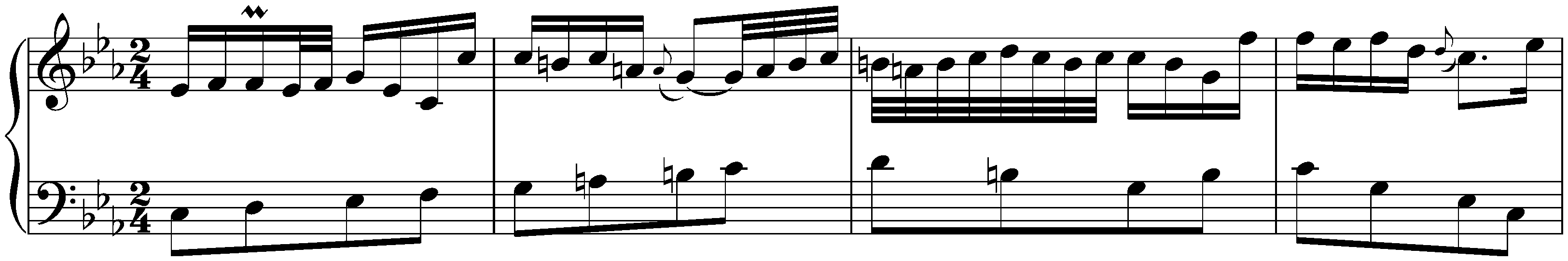 Air with Variations in C minor, BWV 991