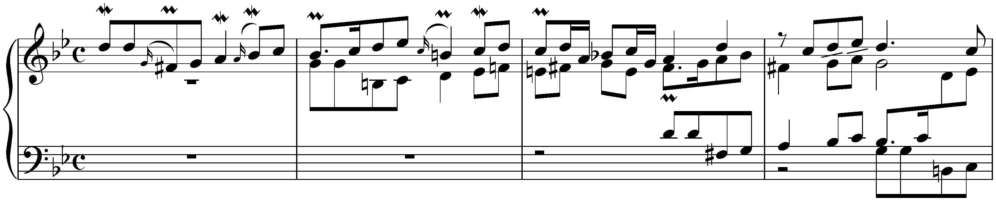 Capriccio sopra la lontananza del fratello dilettissimo in B-flat major, BWV 992; 2. Ist eine Vorstellung unterschiedlicher Casuum, die ihm in der Fremde könnten vorfallen.