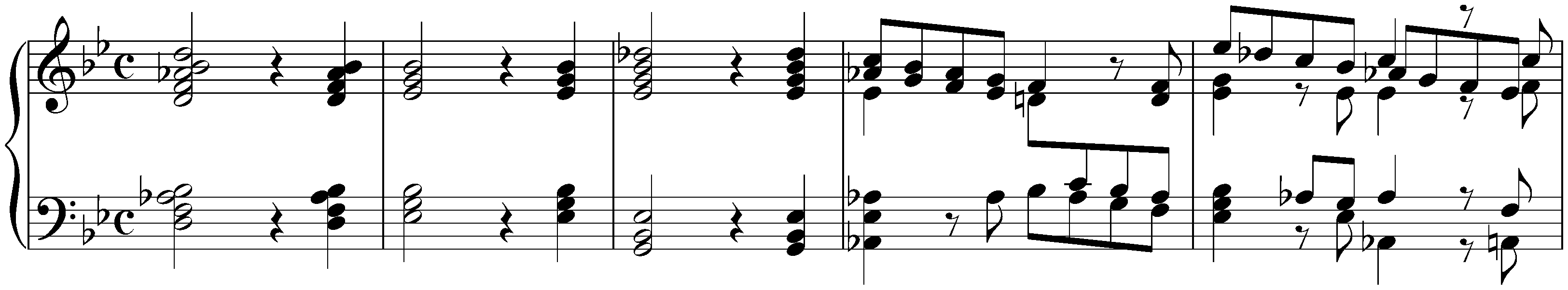Capriccio sopra la lontananza del fratello dilettissimo in B-flat major, BWV 992; 4. Allhier kommen die Freunde (weil sie doch sehen, daß es anders nicht sein kann) und nehmen Abschied.