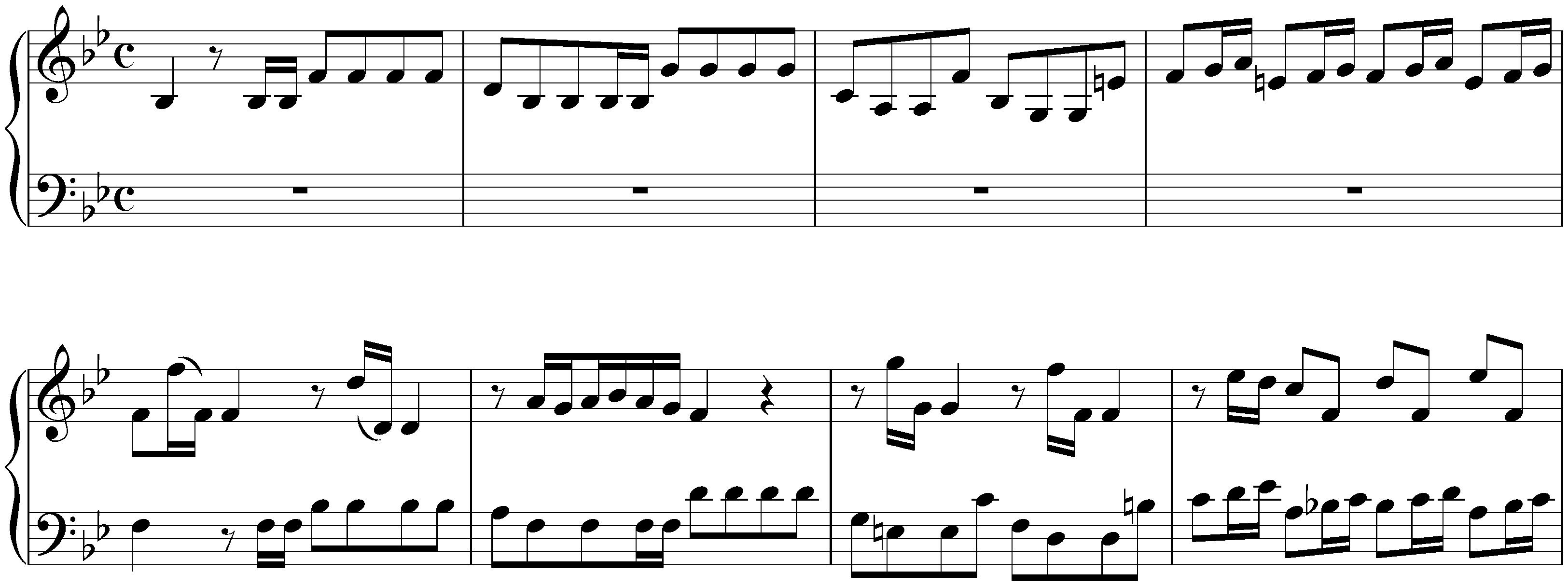 Capriccio sopra la lontananza del fratello dilettissimo in B-flat major, BWV 992; 6. Fuga all’ imitatione di Posta