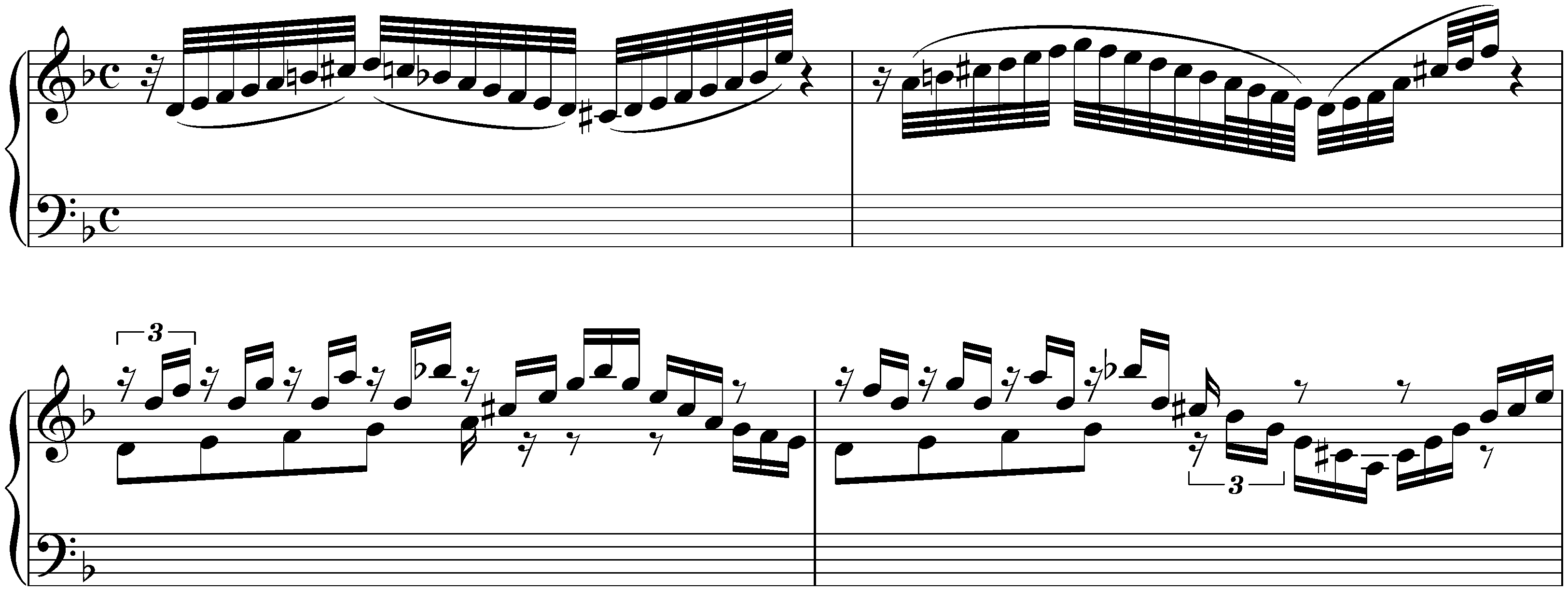 Chromatic Fantasia and Fugue in D minor, BWV 903; 1. Fantasia