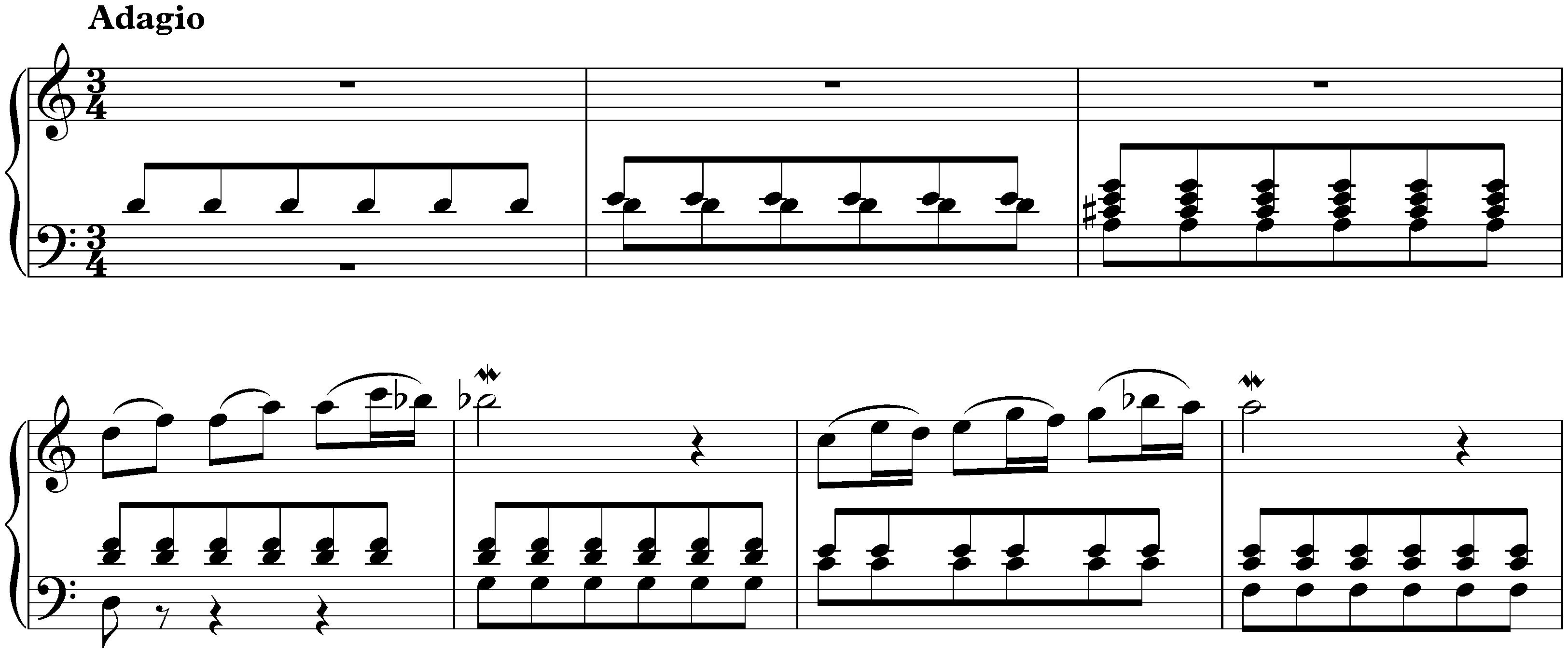 Concerto in D minor after Alessandro Marcello, BWV 974; 2. Adagio