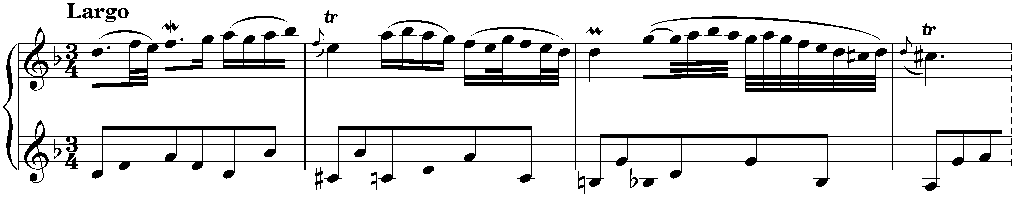 Concerto in G minor after Antonio Vivaldi, BWV 975; 2. Largo
