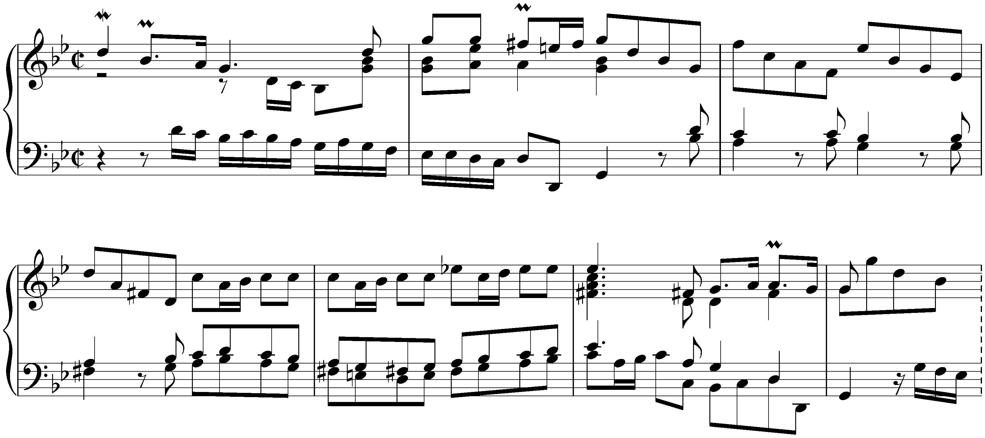 Concerto in G minor, BWV 983; 1.