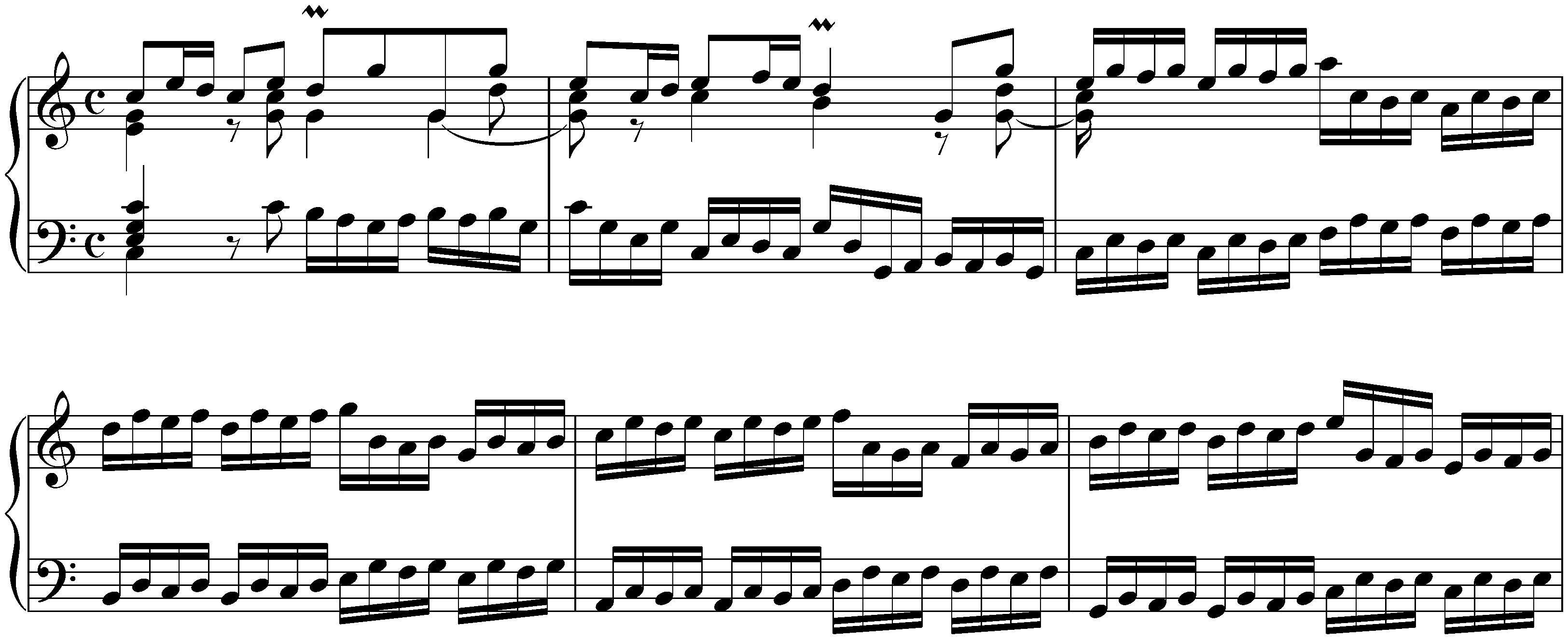 Concerto in C major after Johann Ernst of Saxe-Weimar, BWV 984; 1.