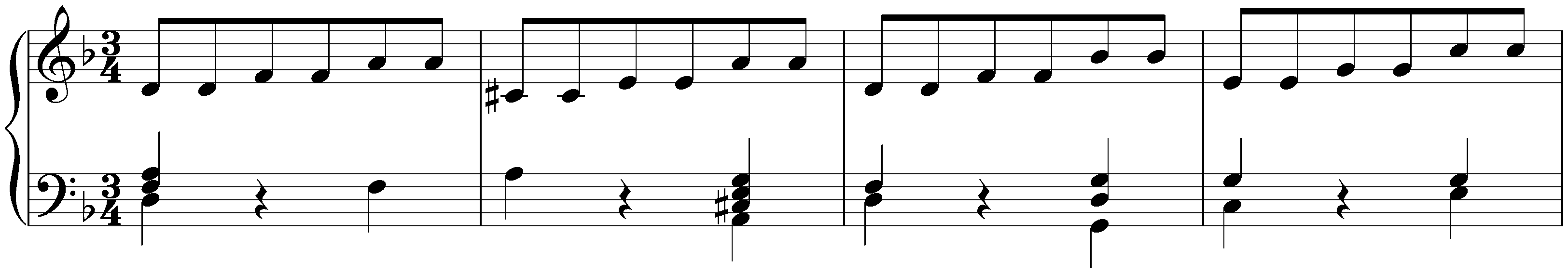 Concerto in D minor after Johann Ernst of Saxe-Weimar, BWV 987; 2.