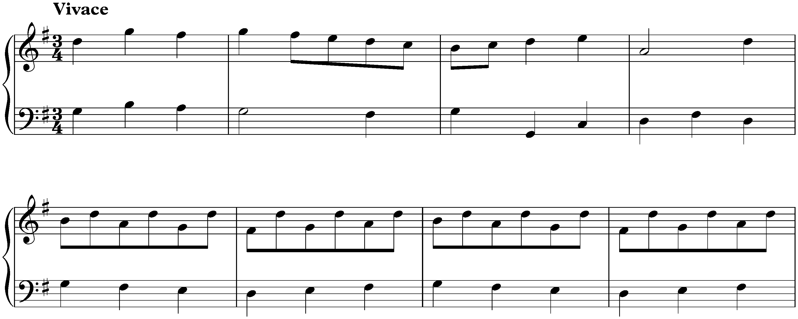 Concerto in G major, BWV Anh. 152; 4. Vivace