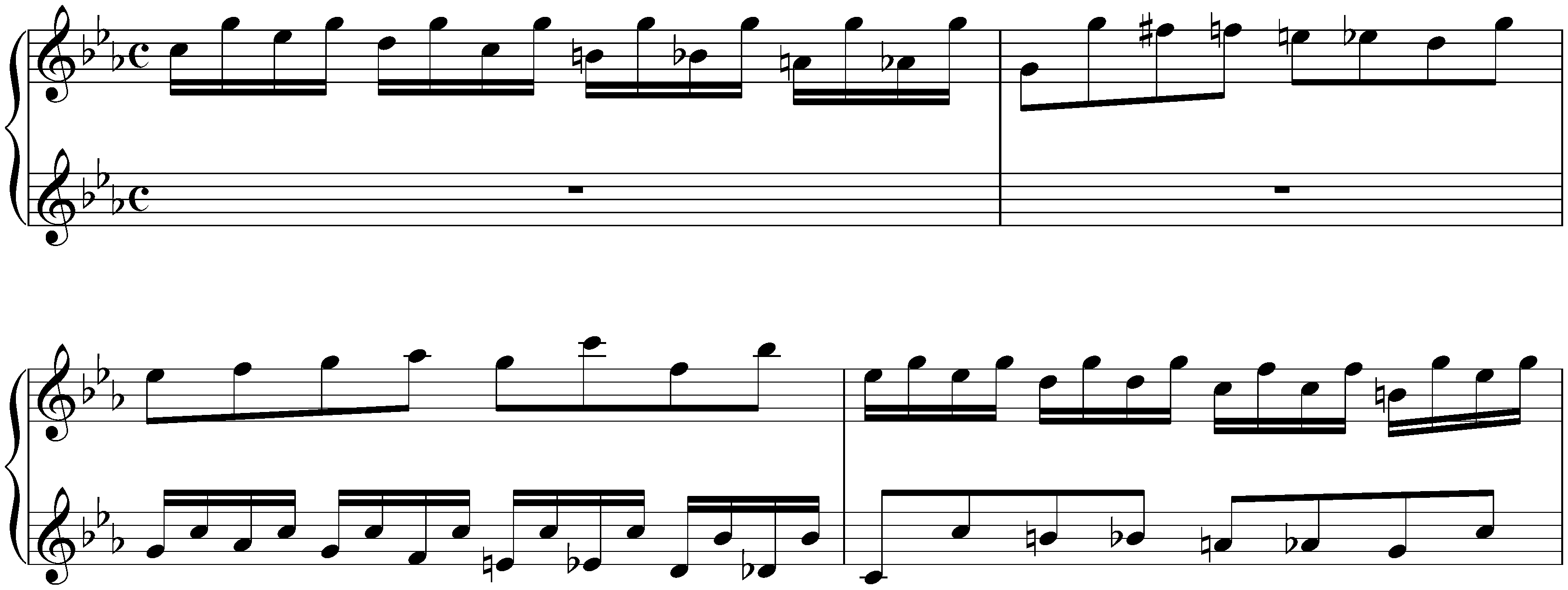 Concerto and Fugue in C minor, BWV 909; 2. Fugue