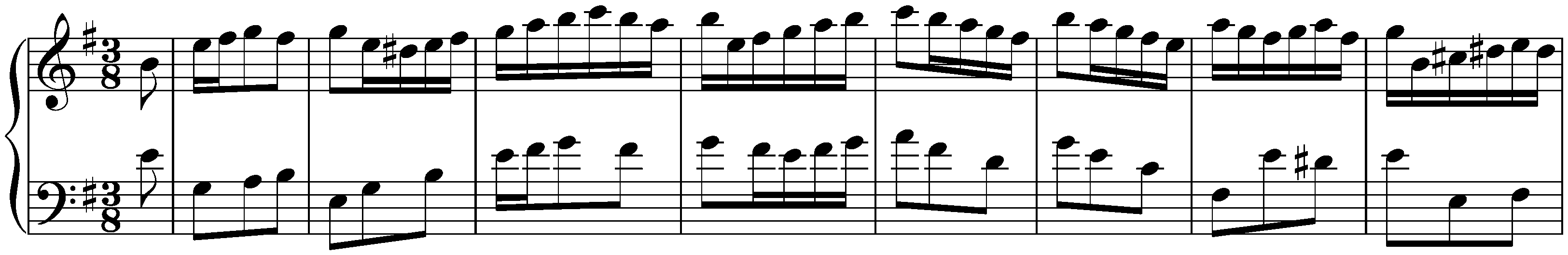 English Suite no. 5 in E minor, BWV 810; 5. Passepied I en Rondeau – Passepied II – Passepied I en Rondeau