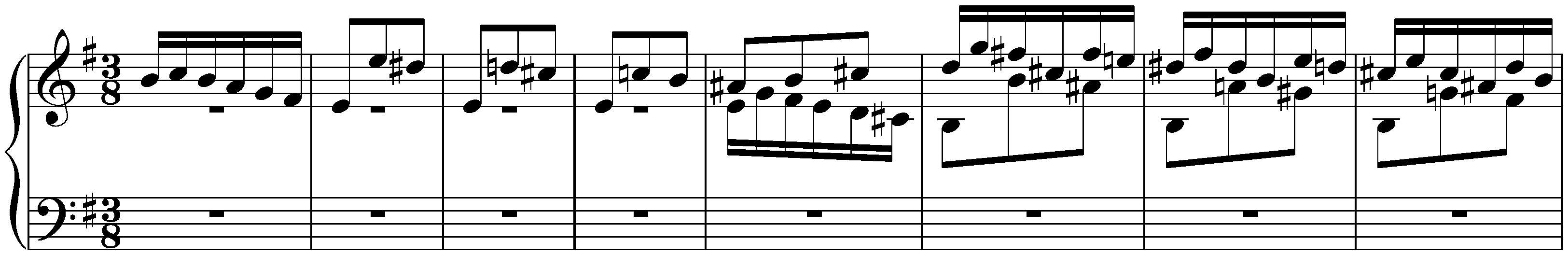 English Suite no. 5 in E minor, BWV 810; 6. Gigue