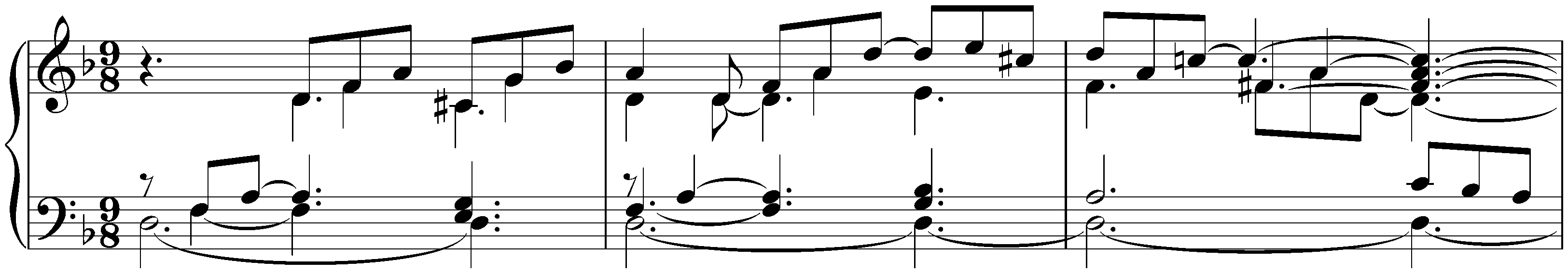 English Suite no. 6 in D minor, BWV 811; 1. Prélude
