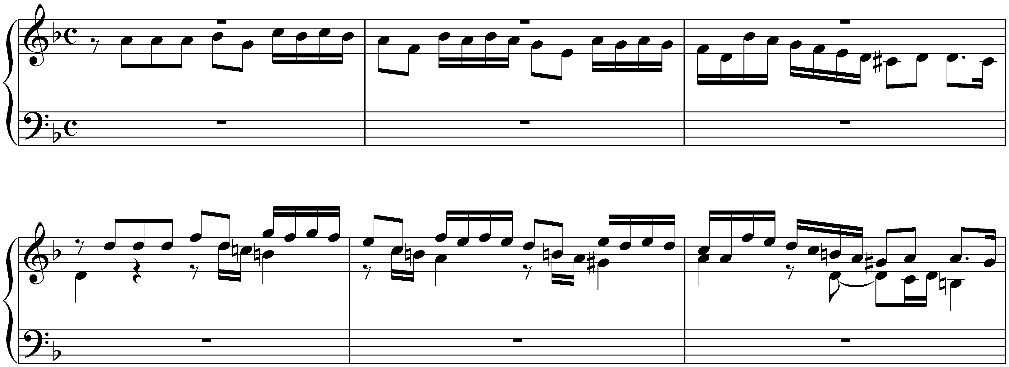 Fantasia and Fugue in D minor, BWV 905; 2. Fugue