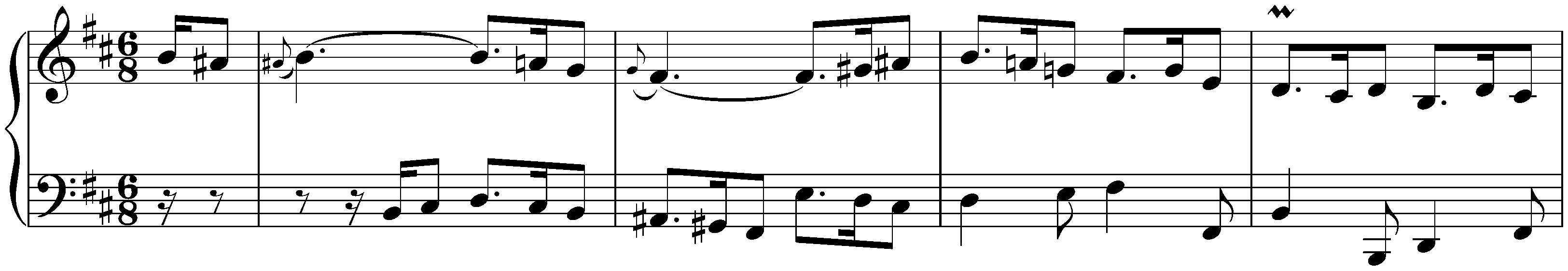 French Overture in B minor, BWV 831 (second version); 7. Gigue
