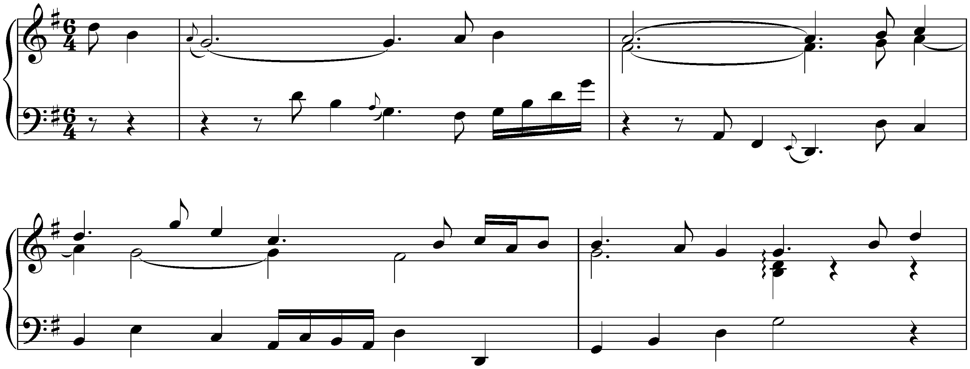 French Suite no. 5 in G major, BWV 816; 6. Loure