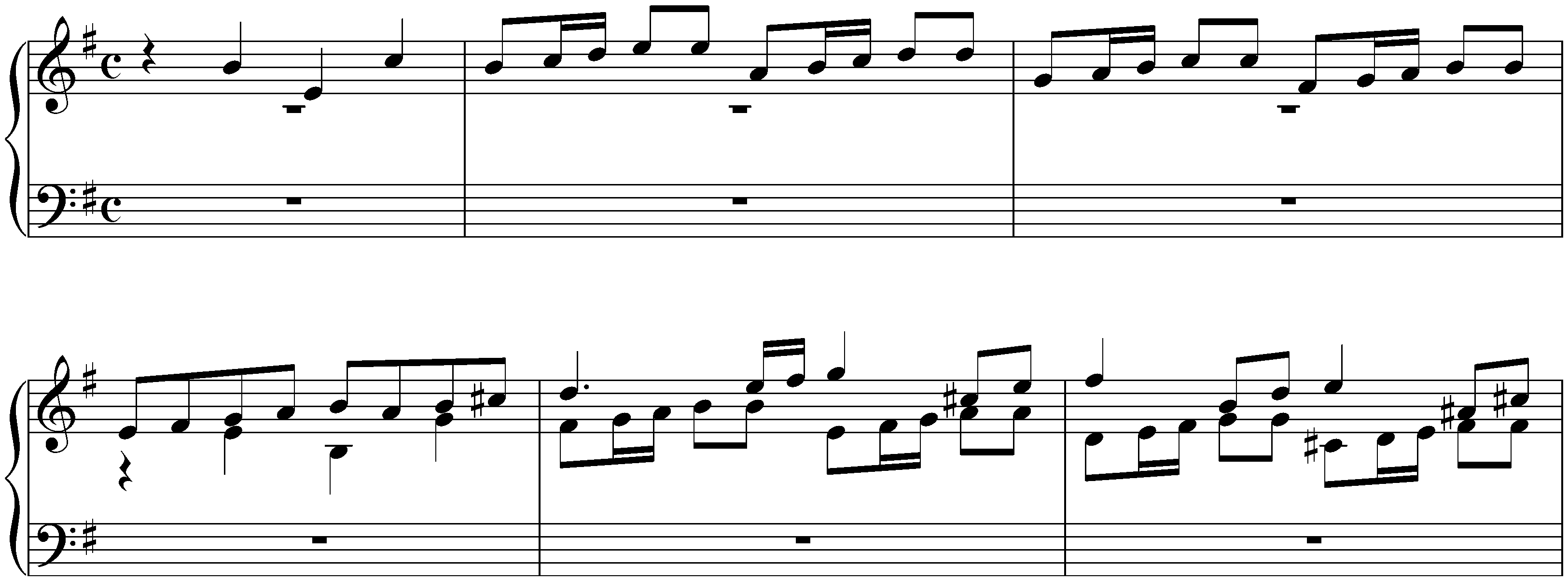 Fugue in E minor, BWV 956