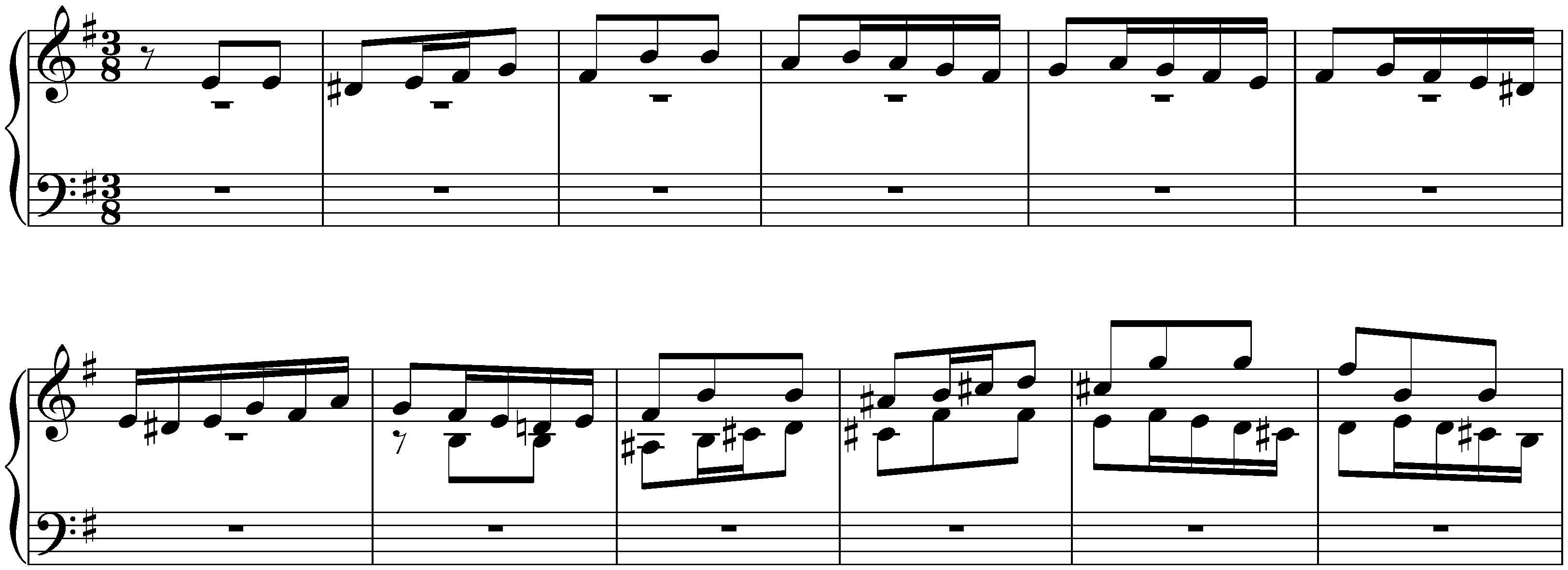 Fugue in E minor, BWV 960