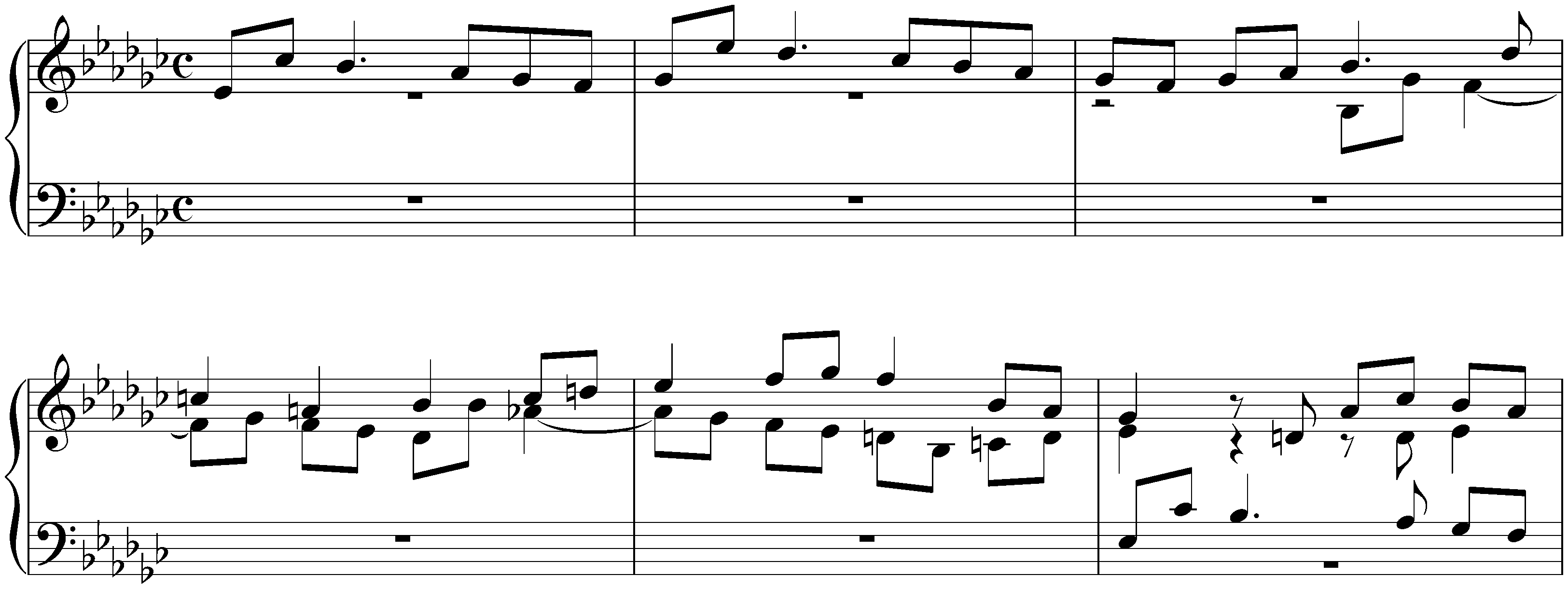 Fugue in E-flat minor, BWV Anh. 102