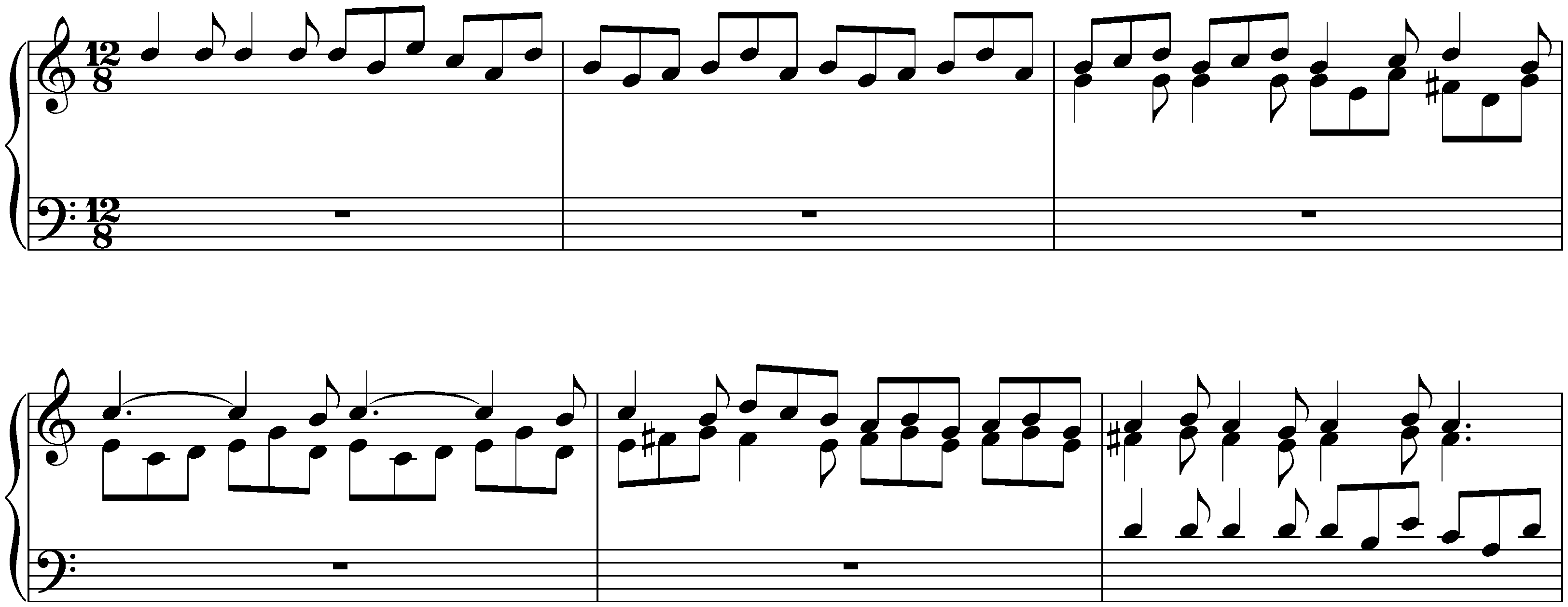 Gigue in G major, BWV Anh. 81
