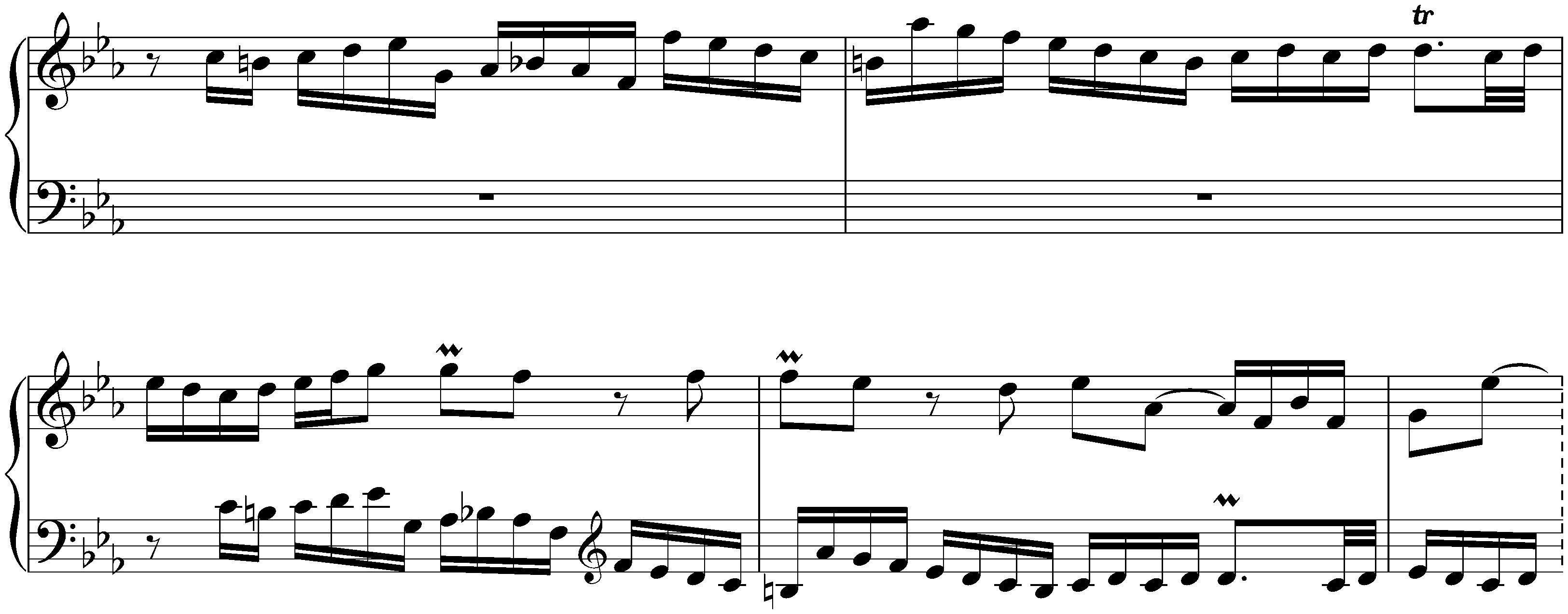 Fifteen Inventions, BWV 772–786; 2. C minor, BWV 773