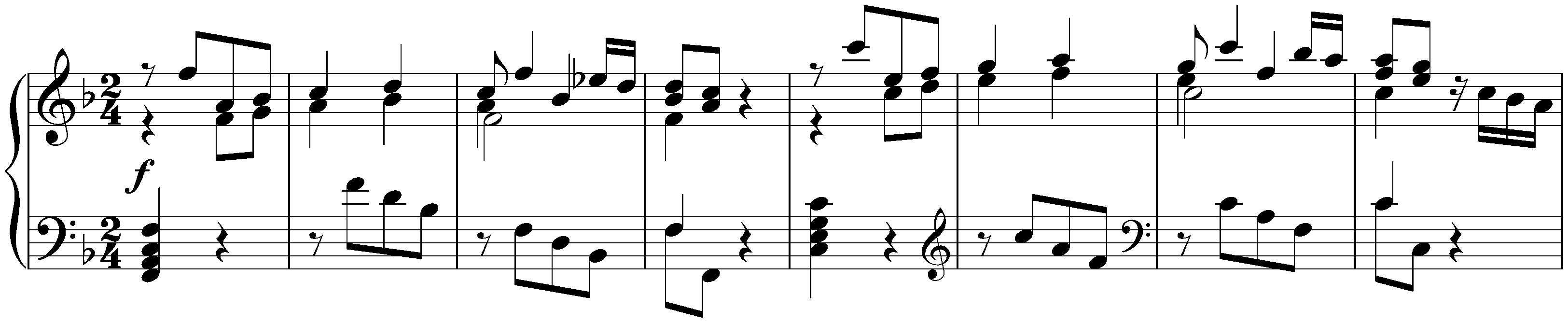 Italian Concerto in F major, BWV 971; 1.
