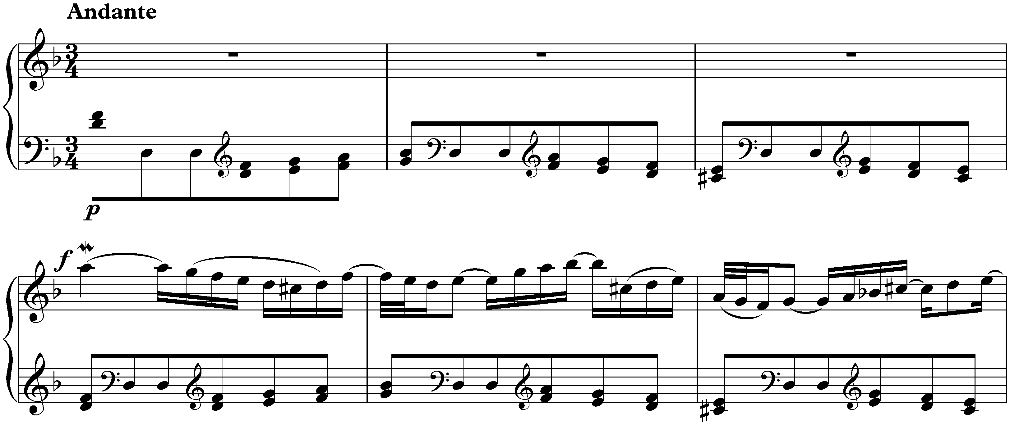 Italian Concerto in F major, BWV 971; 2. Andante