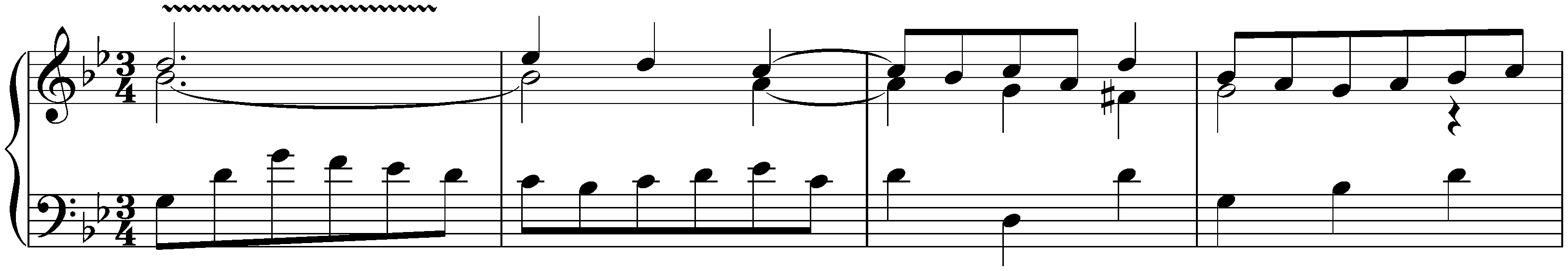 Nine little Preludes from the Notebook for Wilhelm Friedemann Bach, BWV 924–932; 6. G minor, BWV 929