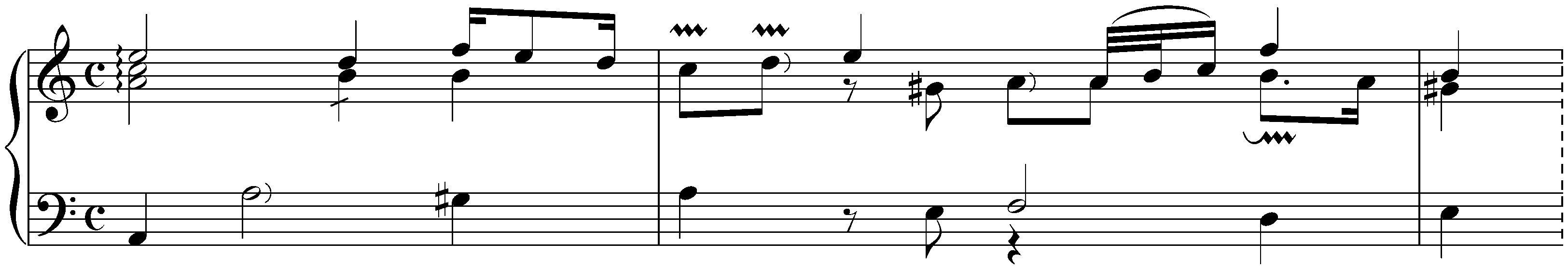 Nine little Preludes from the Notebook for Wilhelm Friedemann Bach, BWV 924–932; 8. A minor, BWV 931