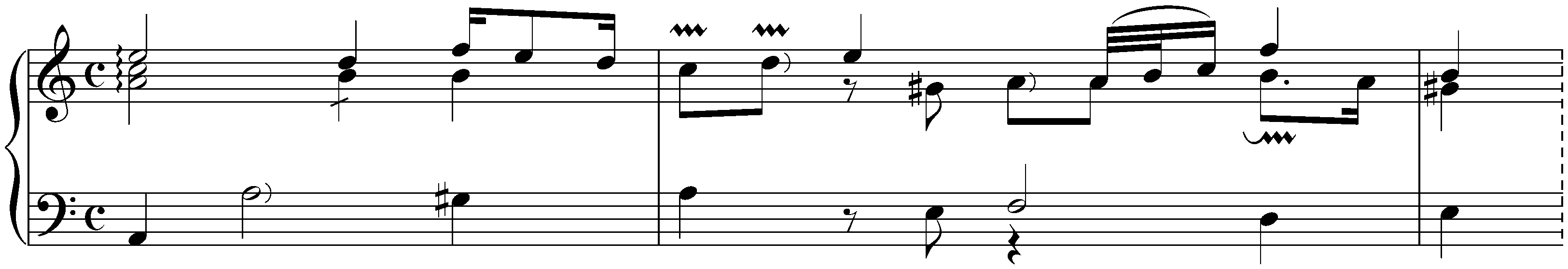 Nine little Preludes from the Notebook for Wilhelm Friedemann Bach, BWV 924&ndash;932; 8. A minor, BWV 931