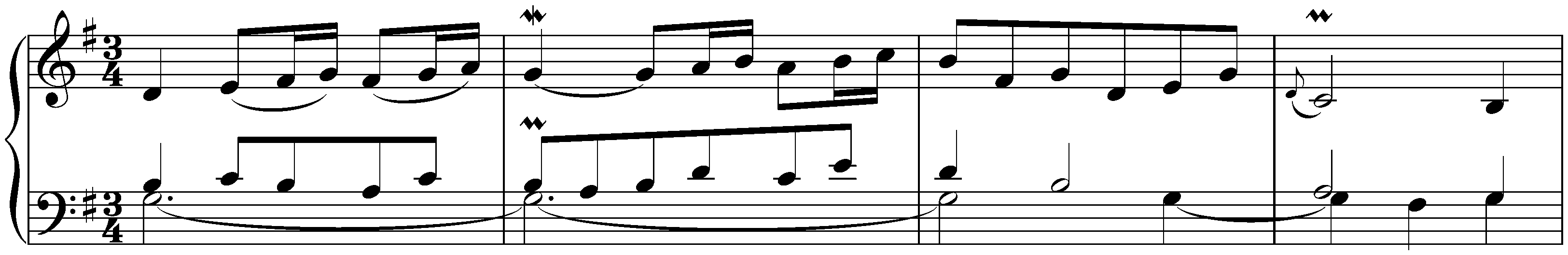 Menuet in G major, BWV 843