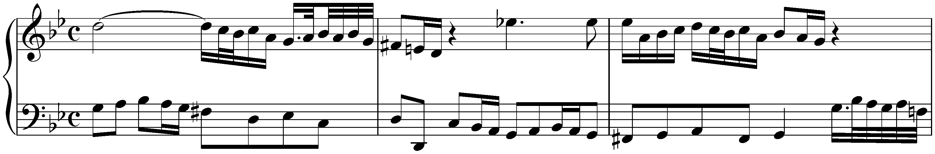 Overture in G minor, BWV 822; 2. Aria