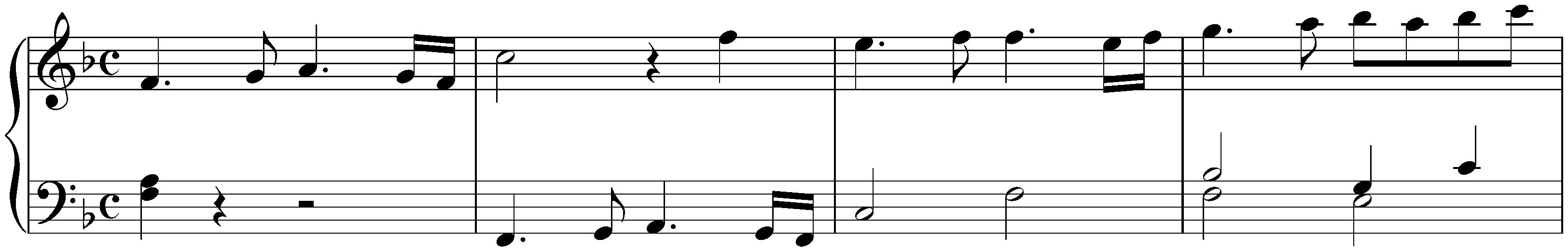Overture (Suite) in F major, BWV 820; 2. Entrée